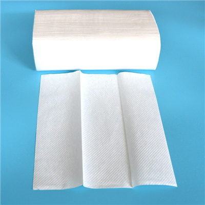 White Z Fold Hand Paper Towel