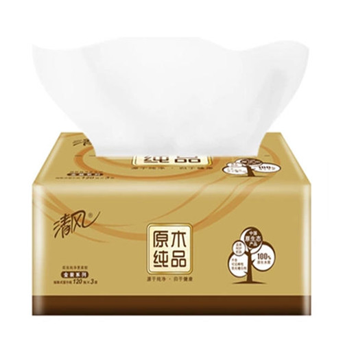 Facial Tissue in PE Film Bag