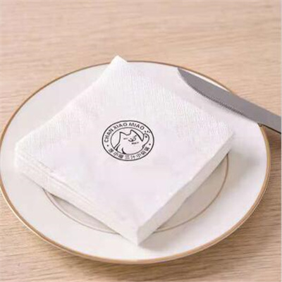 1/4 White Napkin Paper