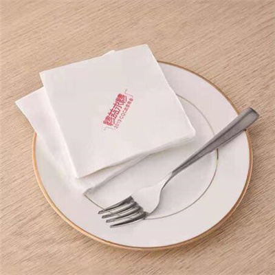 1/4 White Napkin Paper